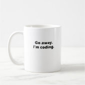 Mug Disparaissent loin Im codant (Gauche)