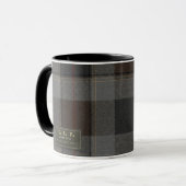Mug Dispatch des Highlands : Champ de Tartan Personnal (Devant gauche)