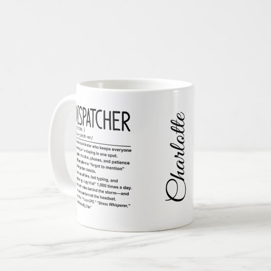Mug Dispatcher (Devant gauche)