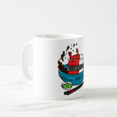 Mug Disposez-vous d'un Sushi de thon amusant (Devant gauche)