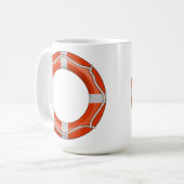 Mug Dispositif de flottaison personnel de maître (Devant gauche)