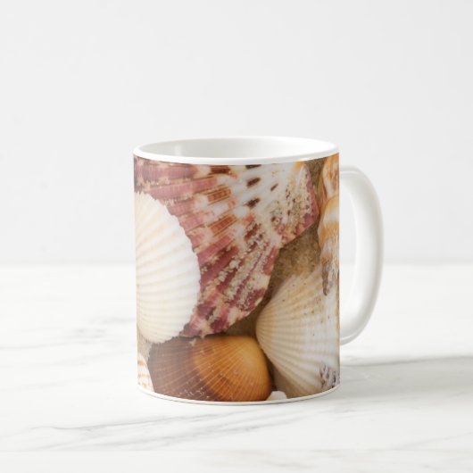 Mug Disposition de coquillage (Devant droit)