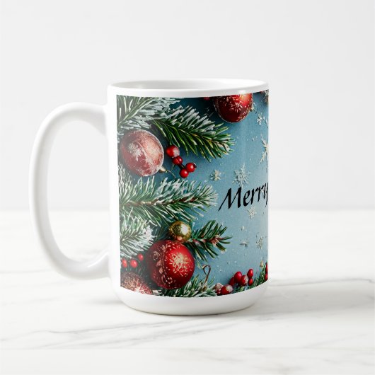 Mug Disposition festive de Noël (Gauche)