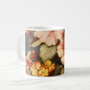 Mug Disposition florale vintage vibrante