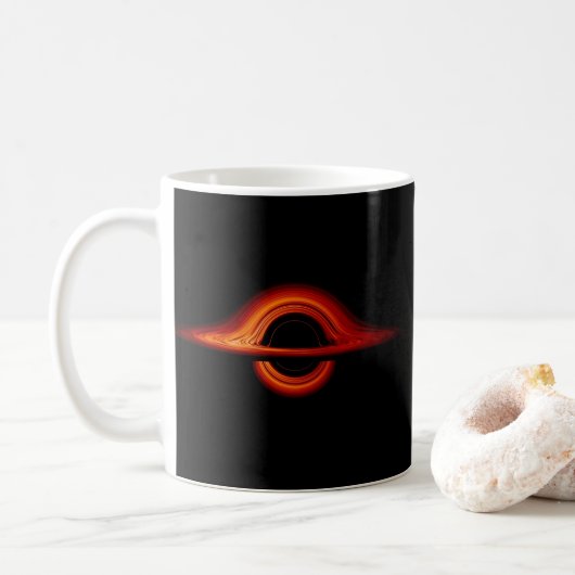 Mug Disque d'acccrétion de trou noir (Avec donut)