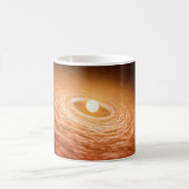 Mug Disque De Matériel Autour De Star Fu Orionis. (Centre)