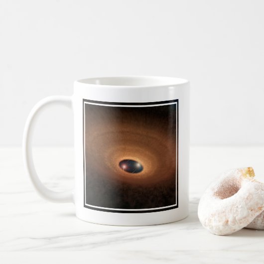Mug Disque D'Étoiles De Matériel Dusty (Avec donut)