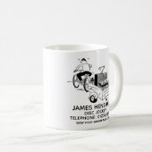 Mug Disque Jockey Services de divertissement Promotion (Devant droit)