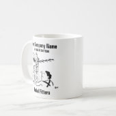 Mug Disque satellite ou émetteur aérien (Devant gauche)