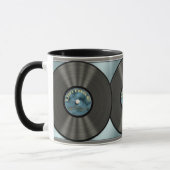 Mug Disque vinyle vintage (Gauche)