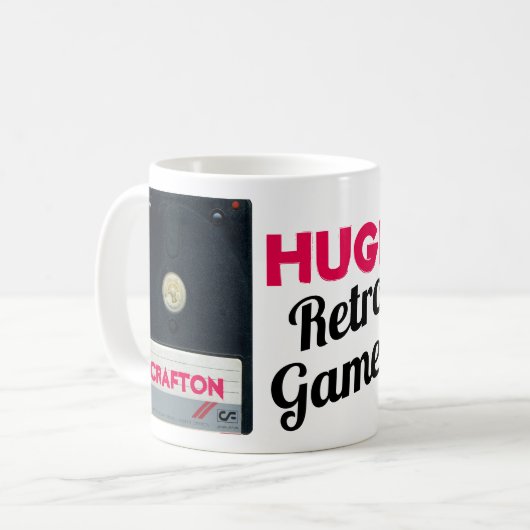 Mug Disquette de jeu Retro personnalisée 3 pouces CPC (Devant gauche)