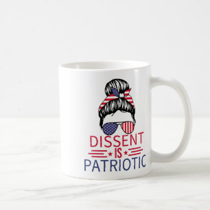 Mug Dissentement Est Patriotique Nœud Méssy 4 Juillet
