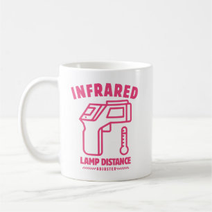 Mug Distance de la lampe infrarouge