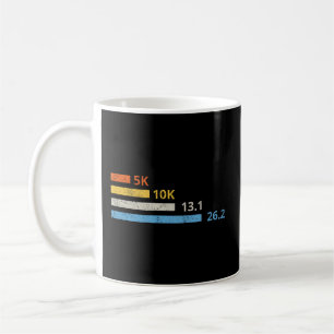 Mug Distances de course I - 5K 10K 13,1 26,2 Marathoni