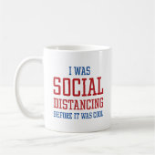Mug Distances sociales (Gauche)