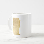 Mug Distances sociales Funny Toilet Papier (Devant gauche)
