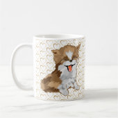 Mug Distances sociales Gold Heart PurrFerred (Gauche)