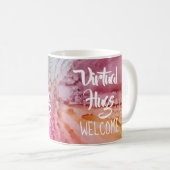 Mug Distances sociales Hugs virtuels (Devant droit)