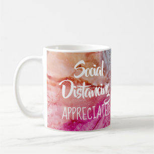 Mug Distances sociales Hugs virtuels