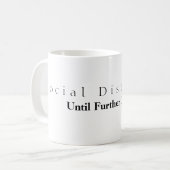Mug Distances sociales jusqu'à nouvel ordre Musique (Devant gauche)