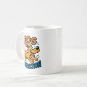 Mug Distraction de chien (Devant gauche)