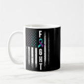Mug Distresse Drapeau Américain Frapper Prévention Sui (Gauche)