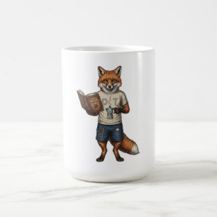 Mug Distributeur de café et liseur de livres Hipster V
