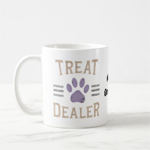 Mug Distributeur de friandises pour chien Design humou