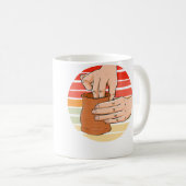 Mug Distributeur de poterie de fabrication de pot vint (Devant droit)