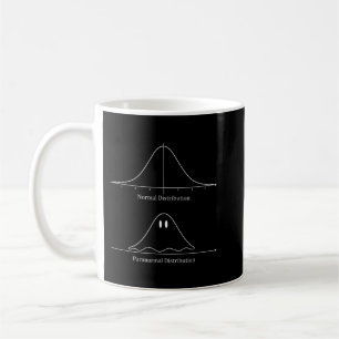 Mug Distribution normale, Mathématiques de distributio