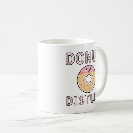 Mug Disturbe de Donut (Devant droit)