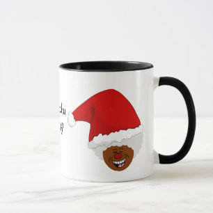 Mug Dites à Père Noël noir ce que vous voulez pour