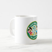 Mug Dites bonjour dans LAOS (Devant gauche)