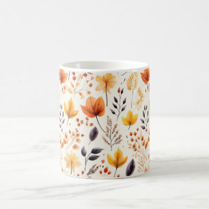 Mug Dites-le avec des feuilles d'automne 2 -