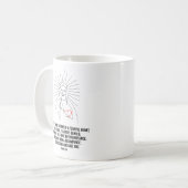 Mug Dites-Leur Qui Sont D'Un Coeur Effrayant (Devant gauche)