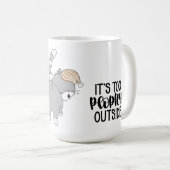 Mug Dites Non, C'Est Trop Populaire En Casquette, Deho (Devant droit)