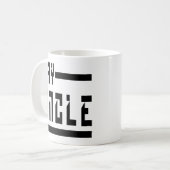 Mug Dites oncle Gifts Ideas For oncle oncle drôle (Devant gauche)