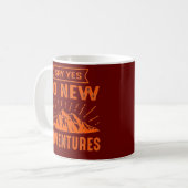 MUG DITES OUI À DE NOUVELLES AVENTURES ! (Devant gauche)