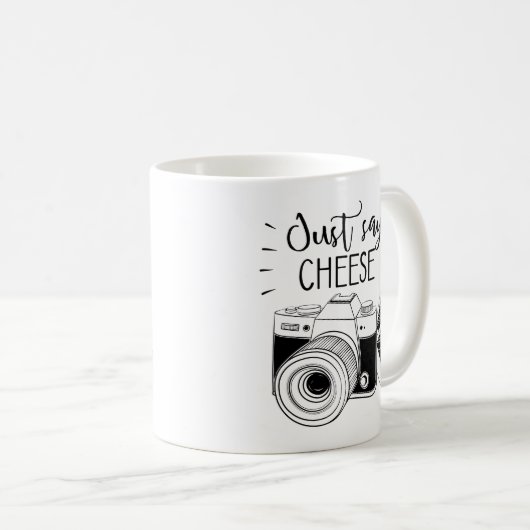Mug Dites simplement "Fromage" (Devant droit)