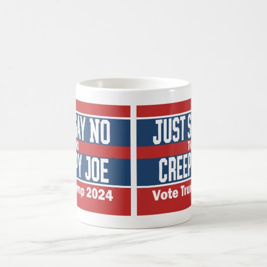 Mug Dites simplement non au Déplaisant Joe Pro Donald  (Centre)