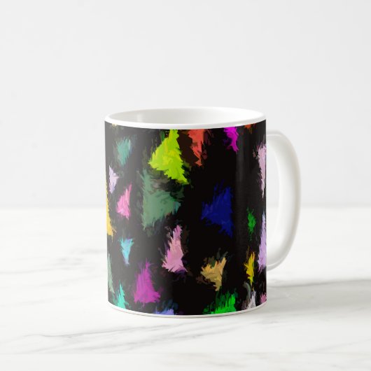 Mug Ditzy Triangles (Devant droit)
