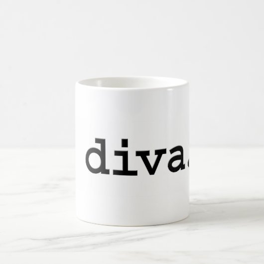 Mug diva (Centre)