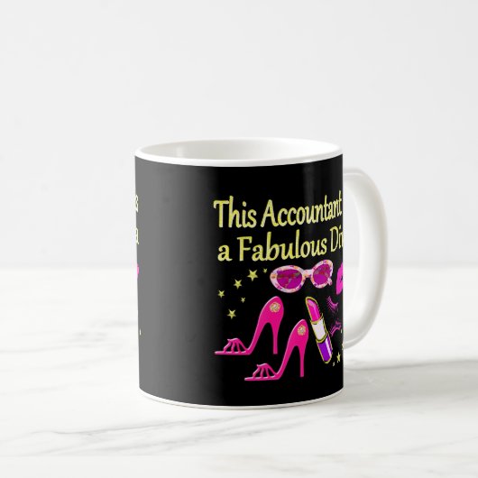 MUG DIVA COMPTABLE DIVA FABULEUX (Devant droit)
