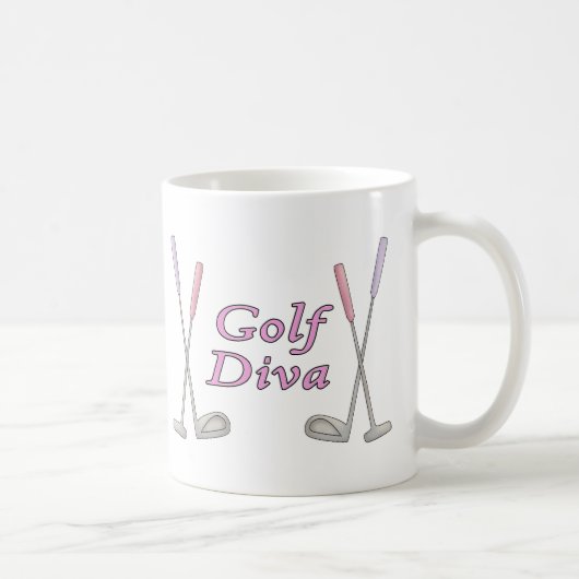 Mug Diva de golf (Droite)