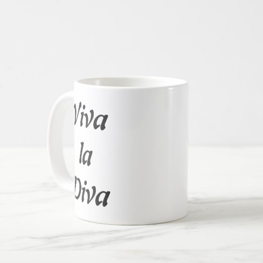 Mug Diva de La de vivats (Devant gauche)