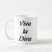 Mug Diva de La de vivats (Gauche)