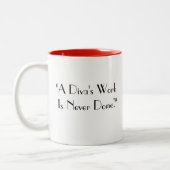 Mug Diva Domestique / Diva Afro-Américaine (Gauche)