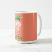 Mug Diva Elf Matching Family Group Noël (Devant droit)