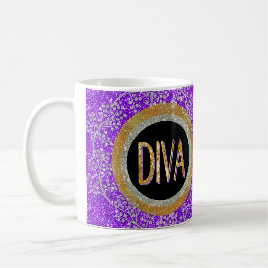 Mug Diva Sparkle (Gauche)