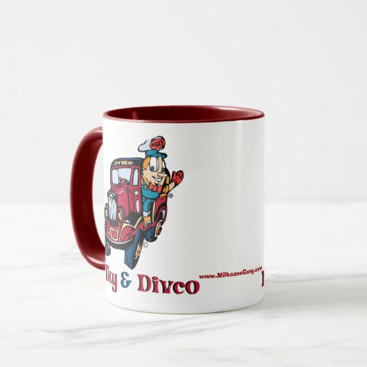 Mug Divco et laiteux (Devant gauche)